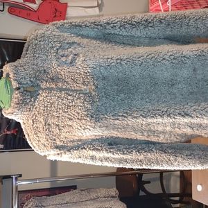Prissy Jane Sherpa Zippered Pullover Size XXL